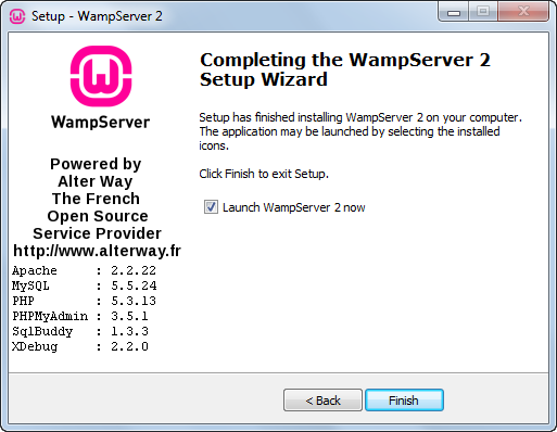 Cómo instalar WAMP paso 4
