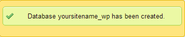 Configuración de la base de datos de WP 2