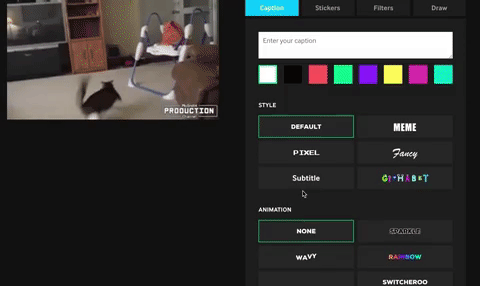 como hacer un gif
