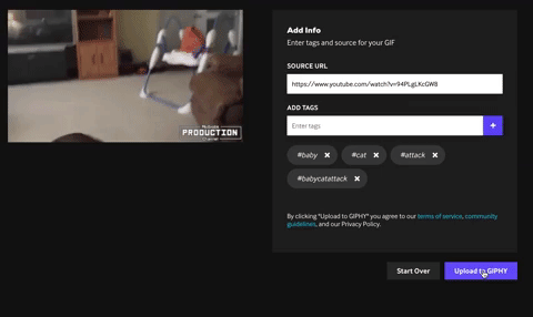 como hacer un gif