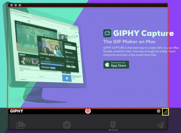 cómo hacer un gif de grabación de pantalla