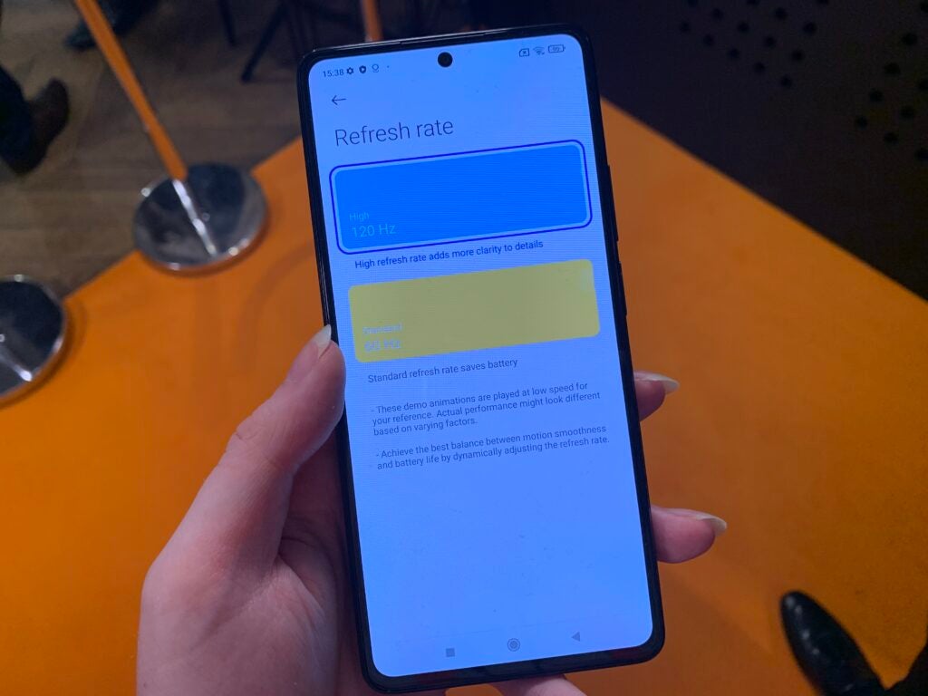 Pantalla Xiaomi 11T Pro 120Hz