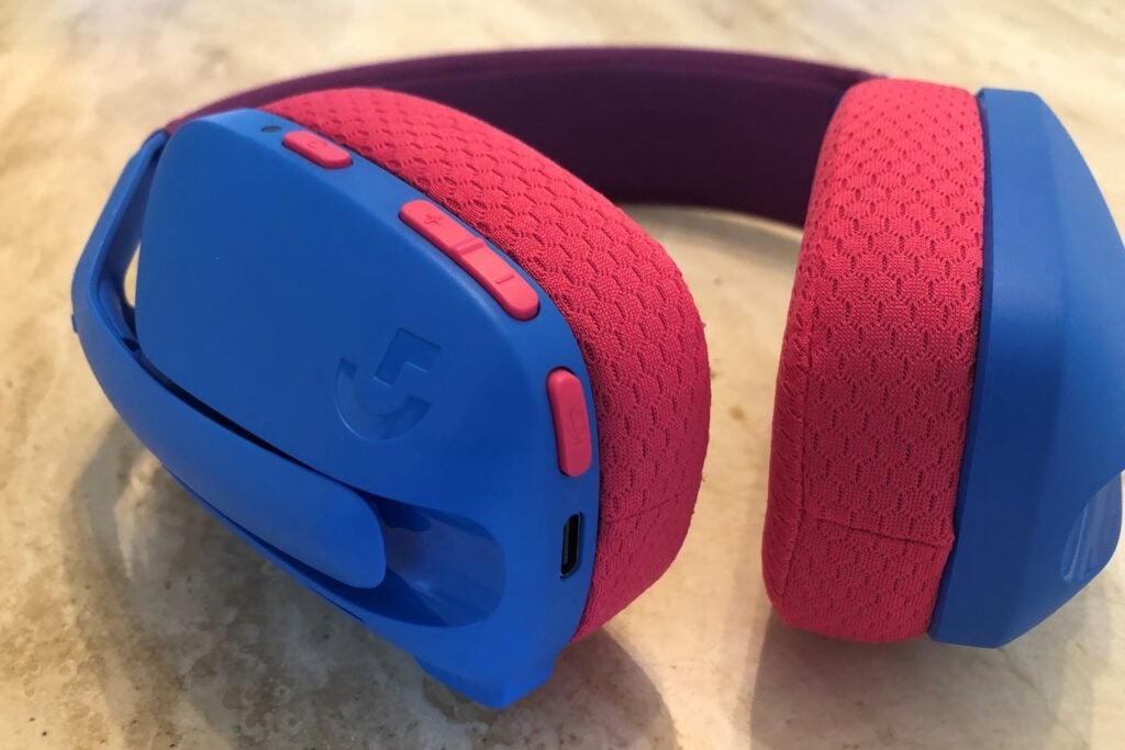Logitech G435 visto desde arriba