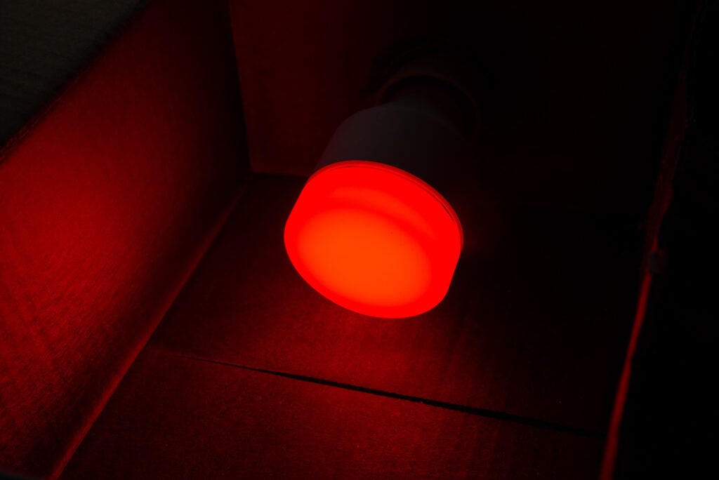 LIFX rojo limpio
