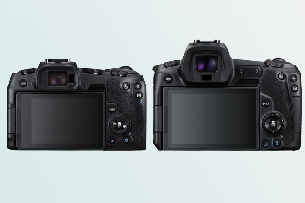 Canon EOS RP frente a EOS R