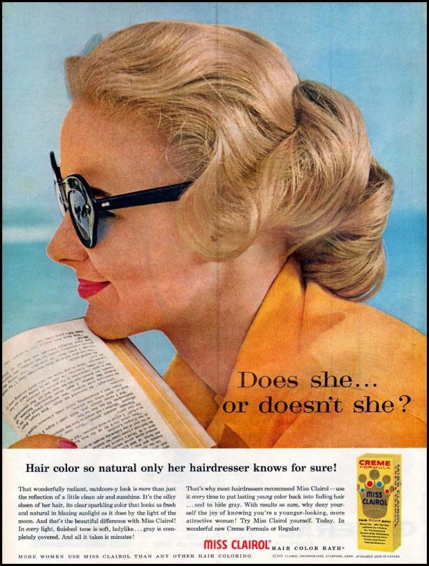 Anuncio de Miss Clairol