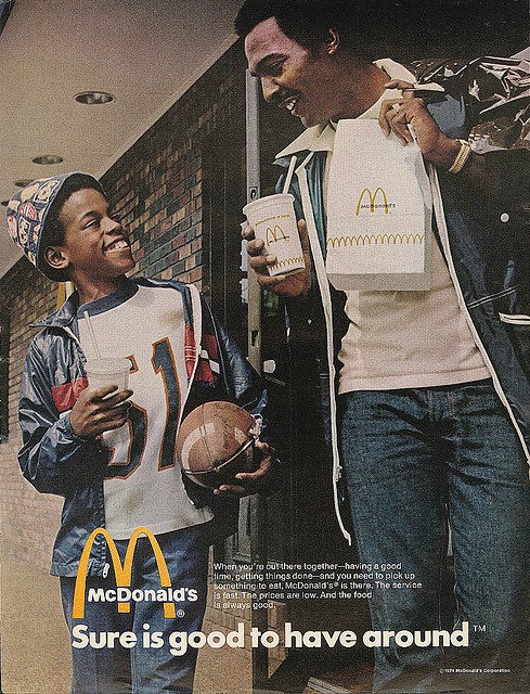 Anuncio de McDonalds de Burrell