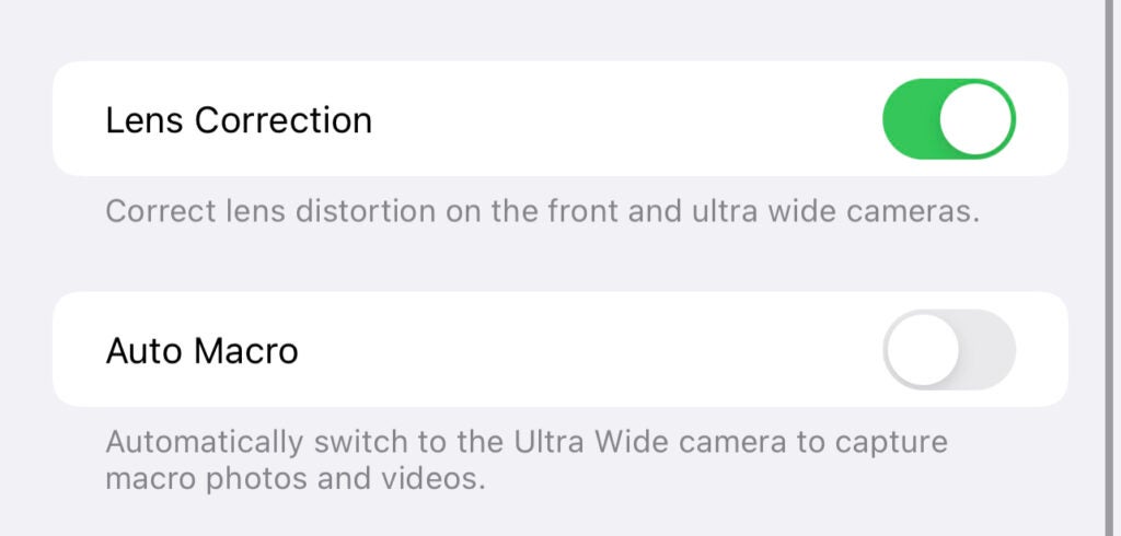 Como apagar completamente el modo macro del iPhone 13 Pro