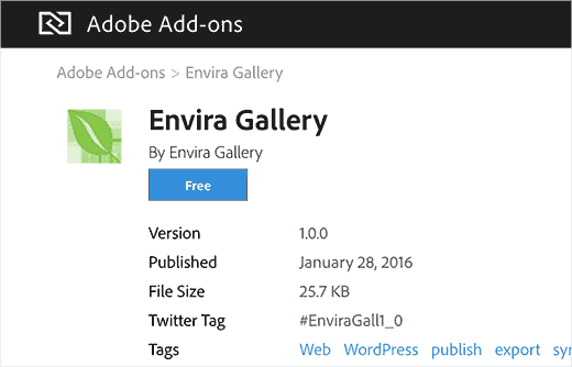 Instalación del complemento Envira Gallery para Adobe Lightroom