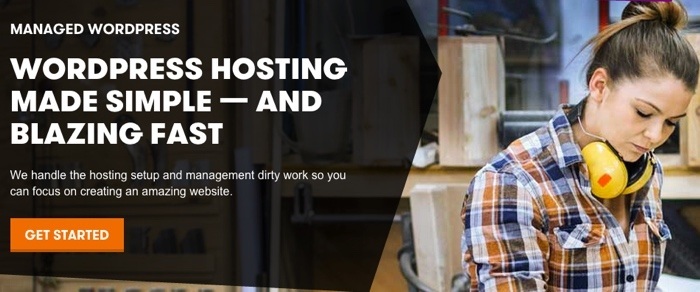 Alojamiento de WordPress administrado por GoDaddy.