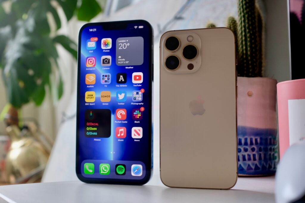 Ambos modelos de iPhone 13 Pro