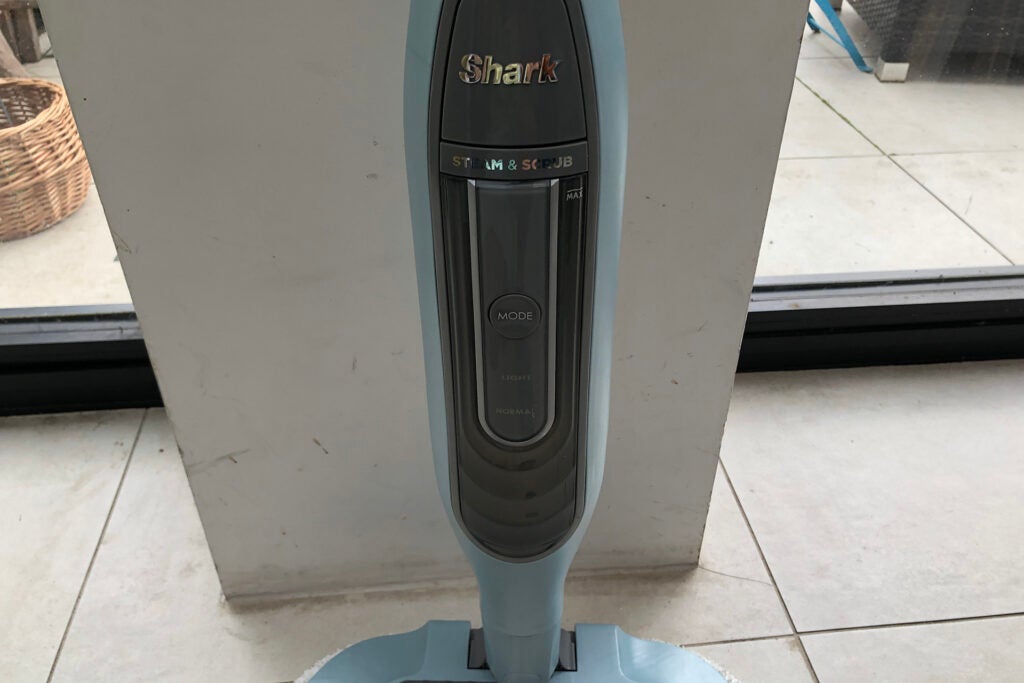 Trapeador a vapor automático Shark Steam & Scrub S6002UK controles de potencia