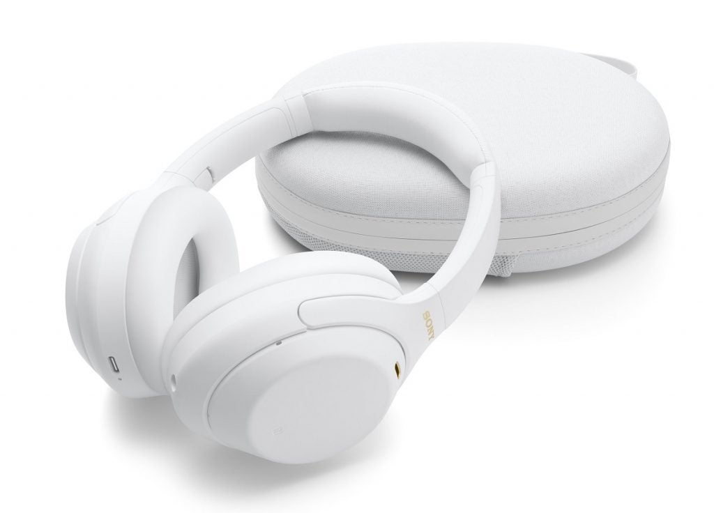 Sony WH-1000XM4 en blanco plateado
