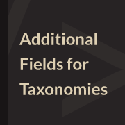 Como agregar metacampos personalizados a taxonomias personalizadas en WordPress
