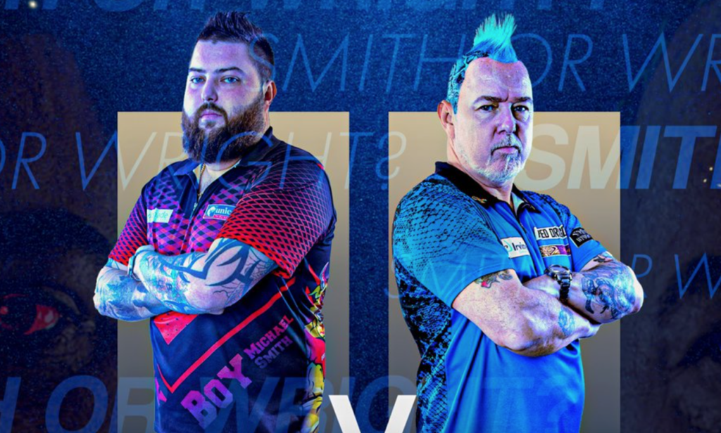 Como ver PDC World Darts Final Wright vs Smith en