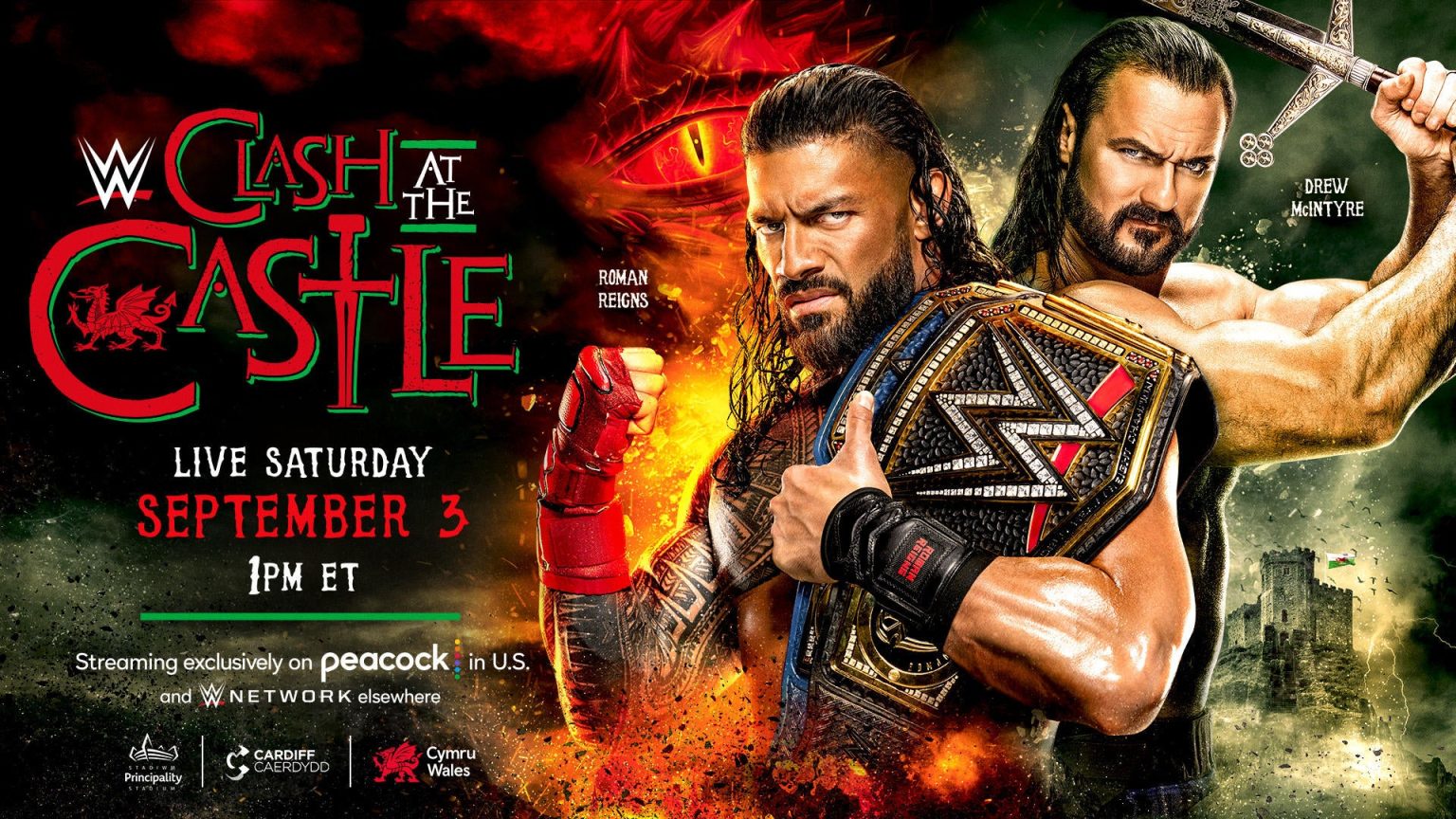 Como ver WWE Clash at the Castle transmite en vivo