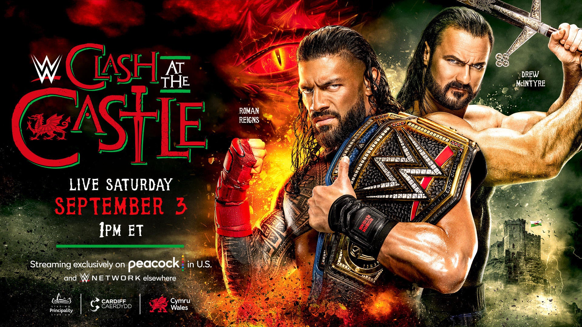 Como ver WWE Clash at the Castle transmite en vivo