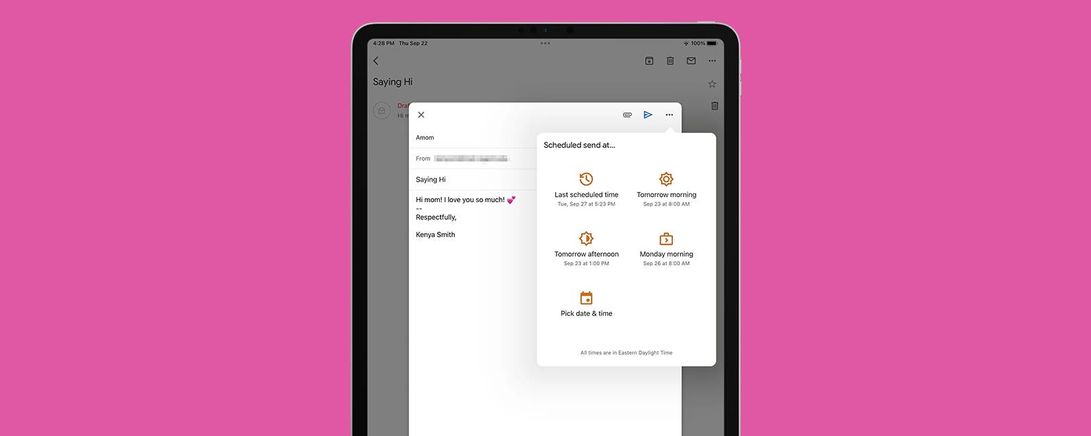 1665029771 Como programar un correo electronico en Gmail en iPhone y