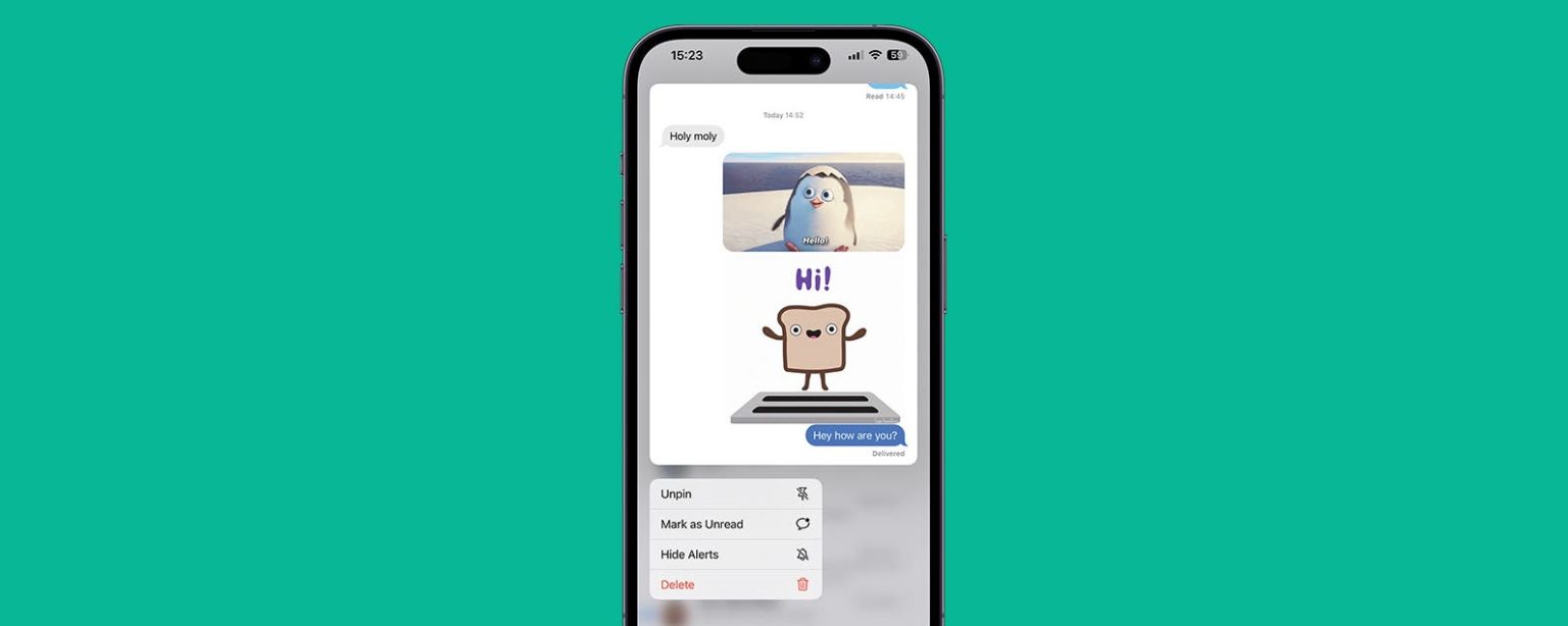 1665537851 Como marcar iMessage como no leido en iPhone iOS 16