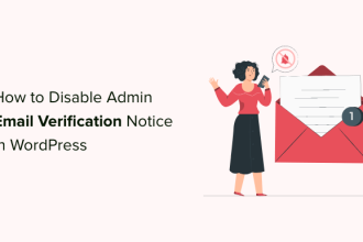 Como deshabilitar el aviso de verificacion de correo electronico del