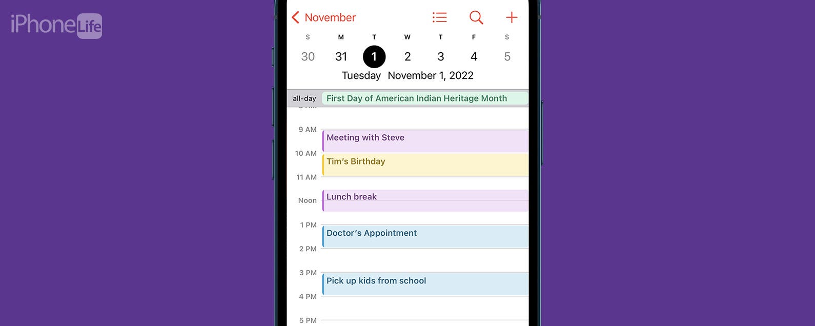 1669875866 Como cambiar el color del calendario en iPhone iOS 16