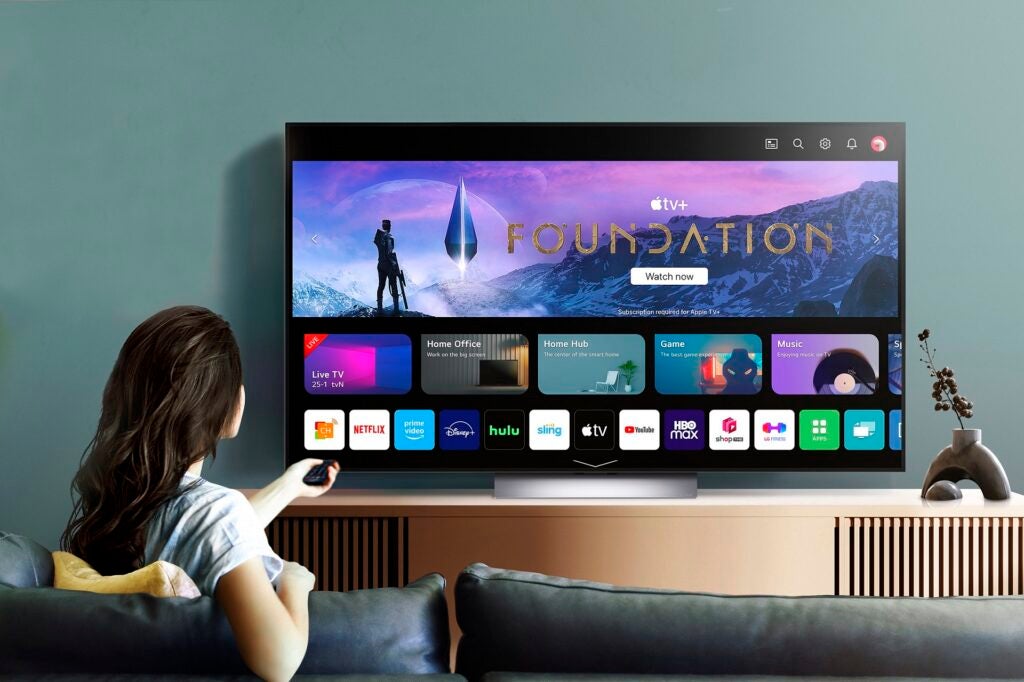 LG OLED EVO Nueva pantalla de inicio