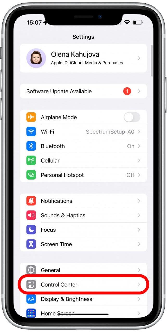 Tap Control Center: cómo activar la audición en los airpods