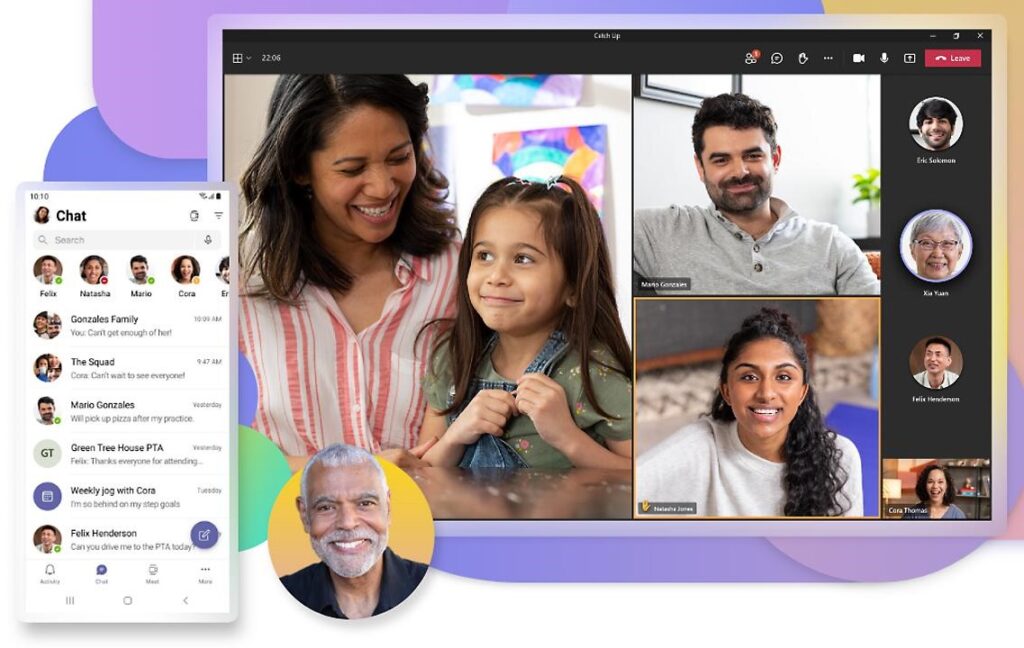 Características de los equipos de Microsoft