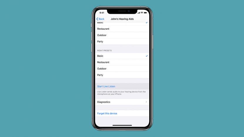 Que es Live Listen en iOS 16 ademas de usar