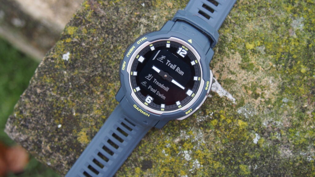 Opciones de ejercicio de Garmin Instinct Crossover