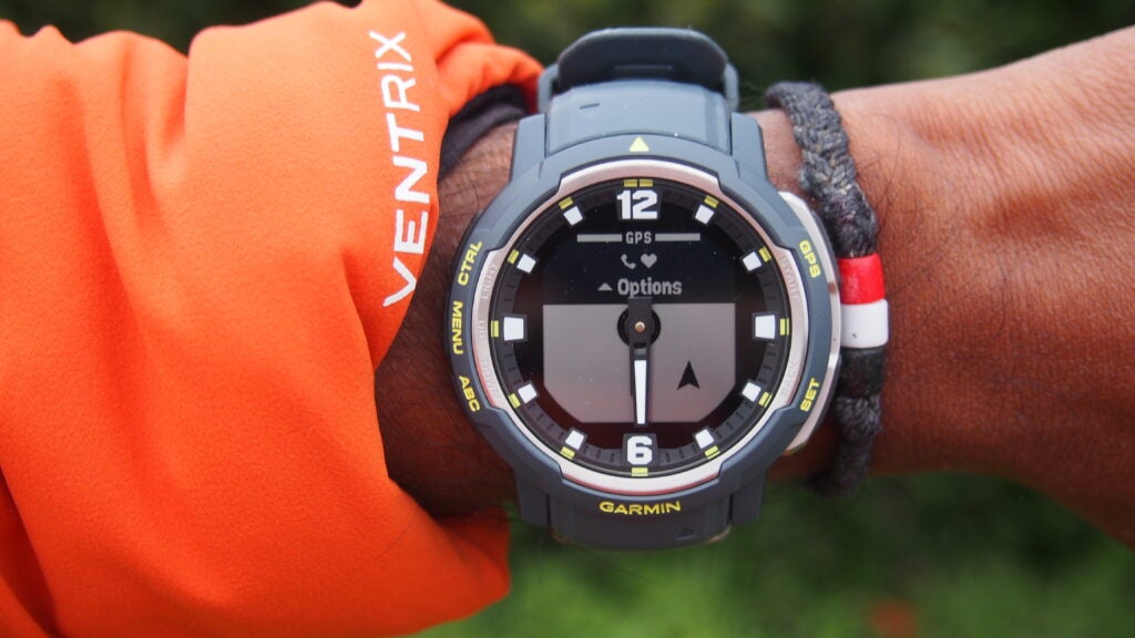 Modo panecillo Garmin Instinct Crossover