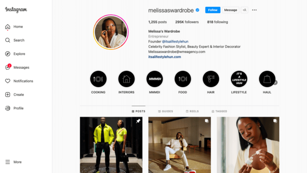 Melissawardrobe, creadora de TikTok