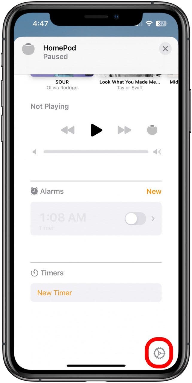 por qué mi homepod no responde toque el ícono de configuración
