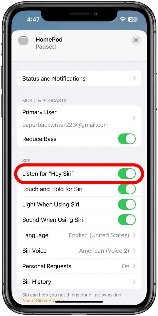 escucha hey siri ¿por qué mi homepod no responde?