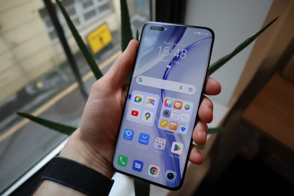 Pantalla de inicio del Honor Magic 5 Pro