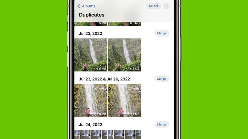 Como eliminar fotos duplicadas en iPhone rapidamente iOS 16