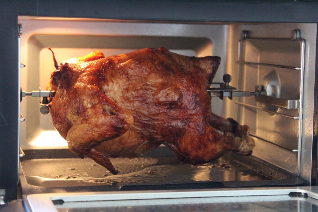 Freidora de aire digital Proscenic T31 Pollo cocido al horno