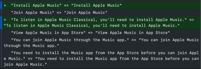 apple música clásica código ios 16 4 b2