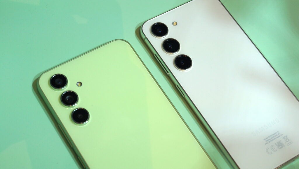 Módulos de cámara en el Samsung Galaxy A54