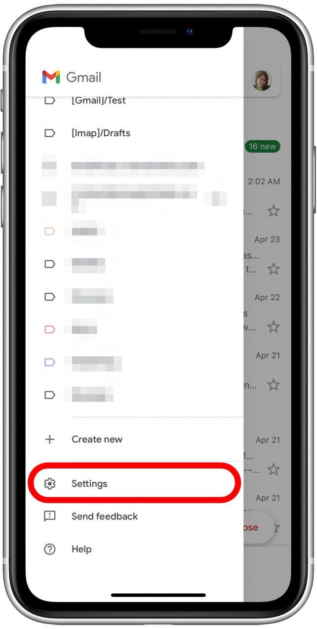 toque la configuración hacer que Google Maps sea el predeterminado en el iPhone