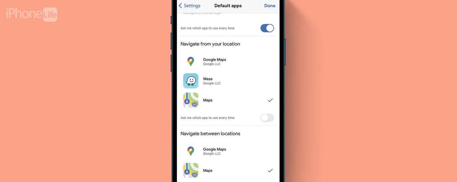 1683741640 Como hacer que Google Maps sea predeterminado en iPhone aunque