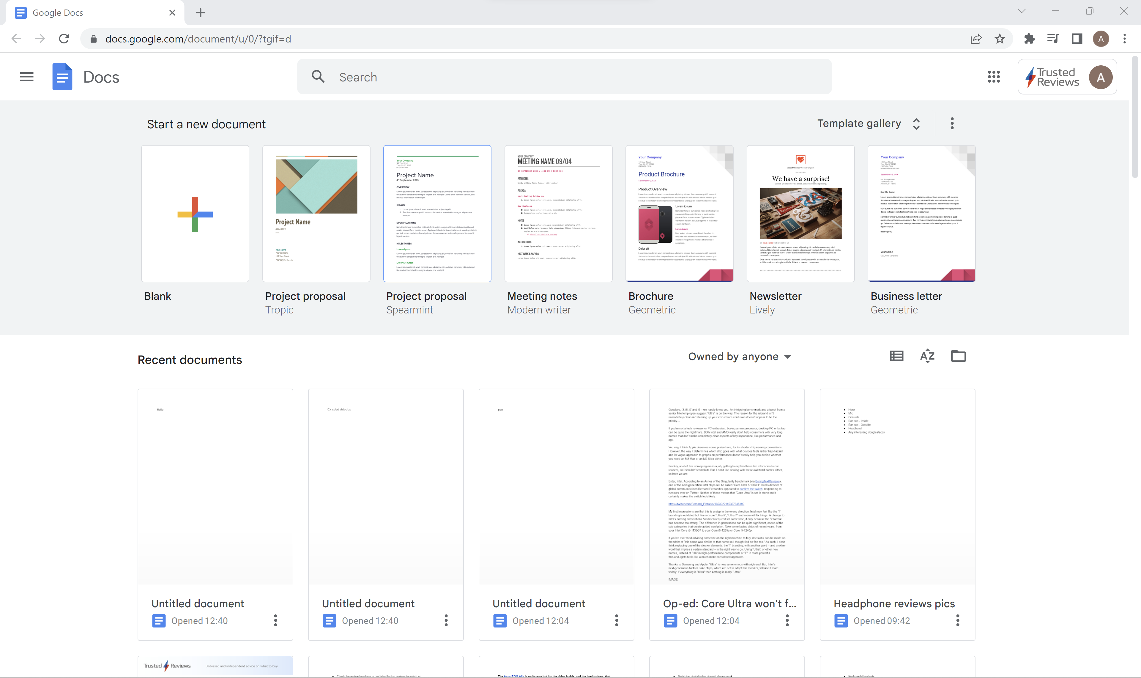 Como cambiar la fuente predeterminada en Google Docs