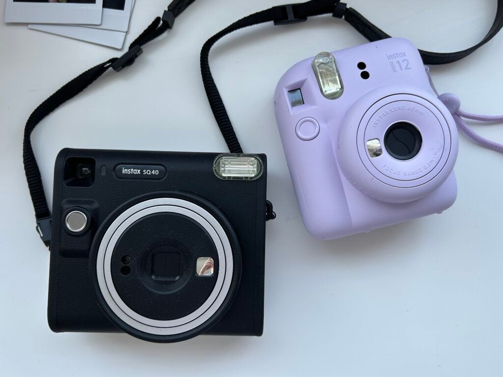 Instax Square SQ40 e Instax Mini 12