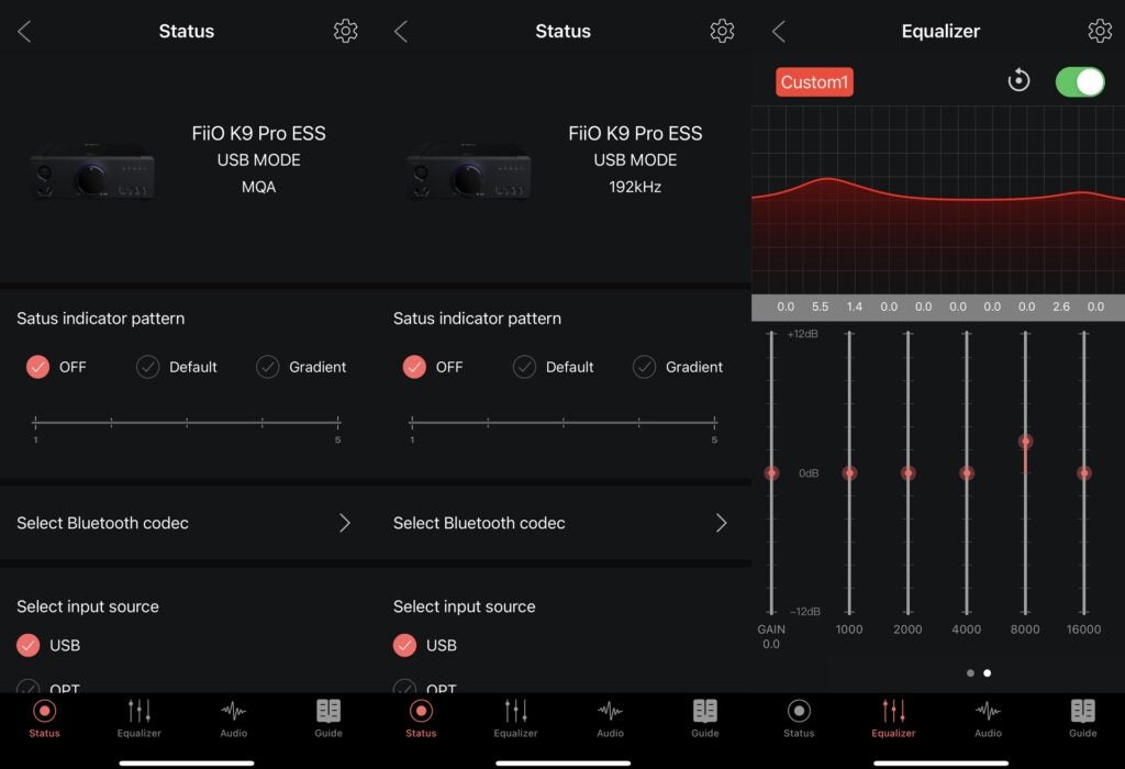 Aplicación FiiO K9 Pro ESS