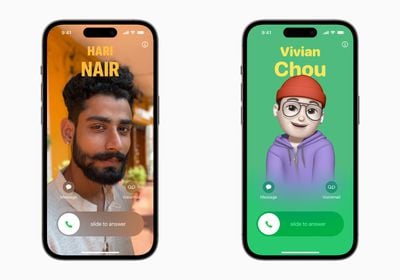 Contacto Carteles iOS 17