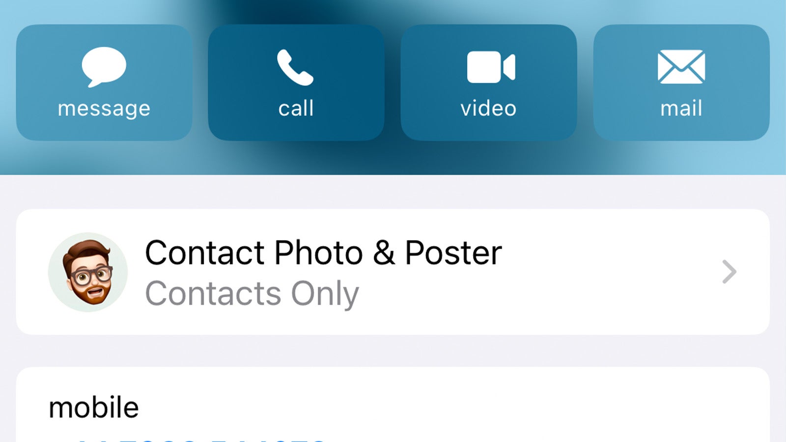 1691426181 959 Como crear un poster de contacto en iPhone en iOS