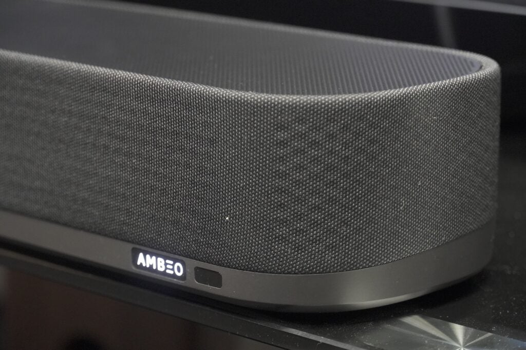 Icono de la barra de sonido Sennheiser Ambeo