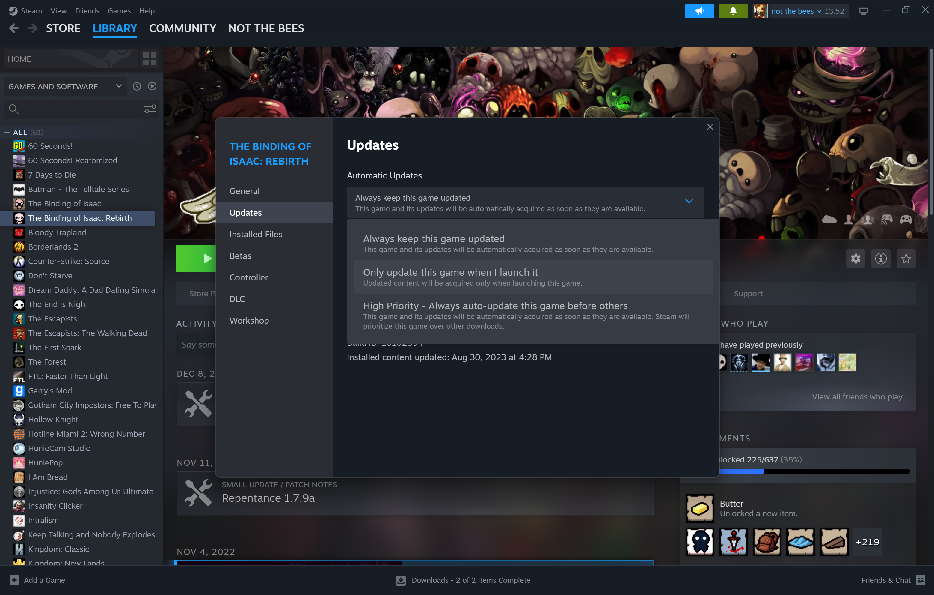 1693477498 906 Como buscar actualizaciones en Steam