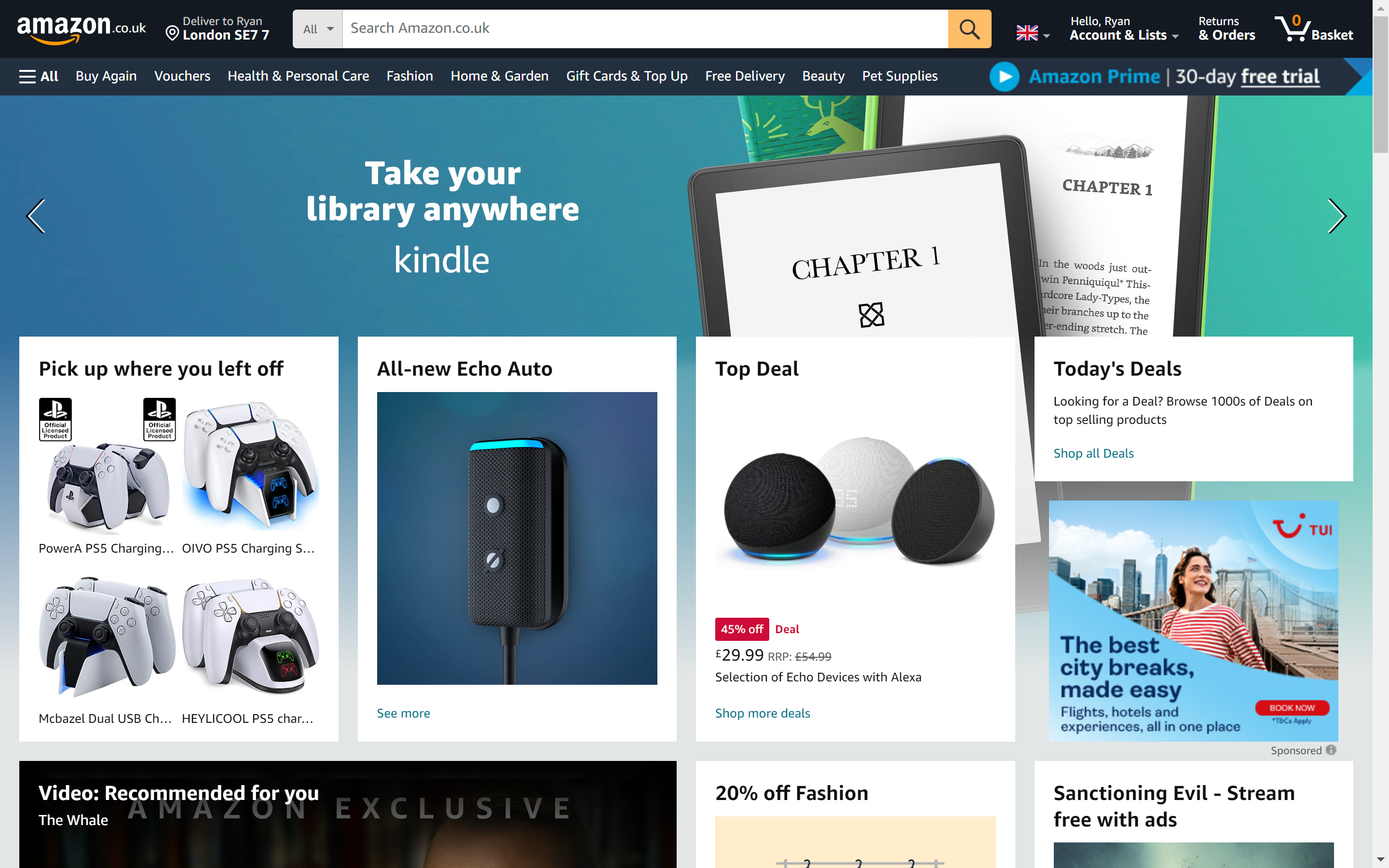 Como ocultar pedidos en Amazon