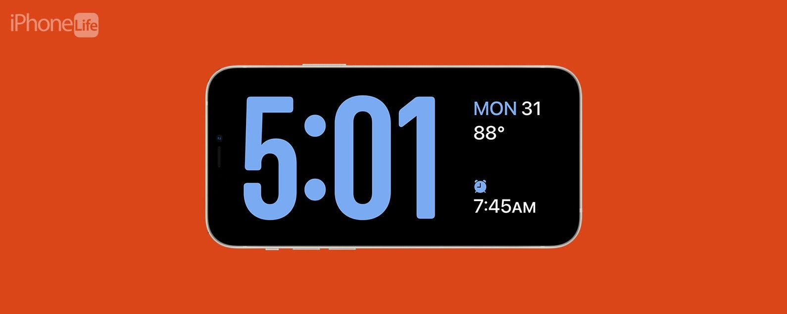 StandBy convierte tu iPhone en un reloj de cabecera iOS